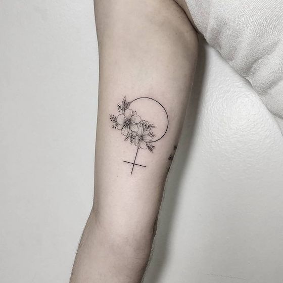 tatuagem simbolos feministas