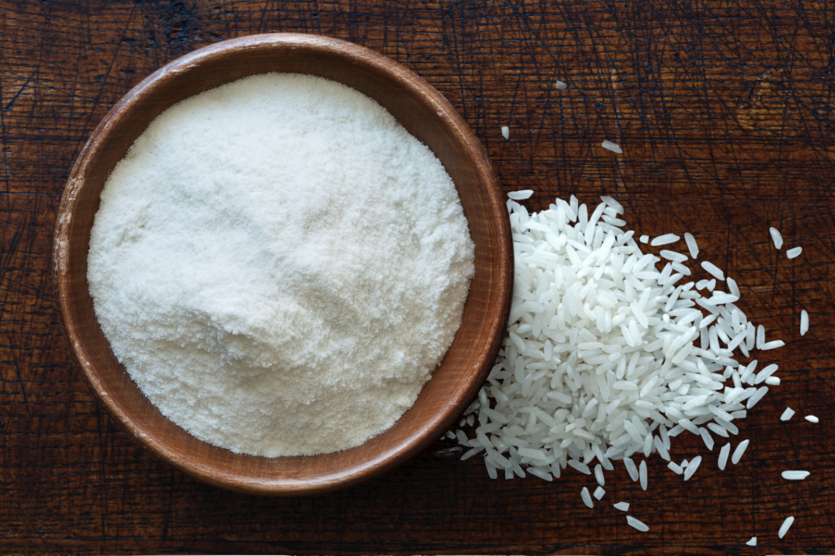 farinha de arroz é low carb