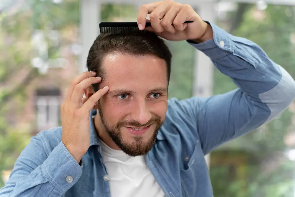 como disfarçar entradas no cabelo